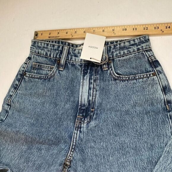 HIDDEN Women The Zoey Classic Tapered Jeans Cotton Size 24 Comfort HD1210MT New - Picture 8 of 13